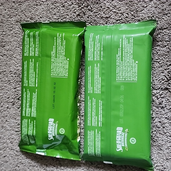 x2 Sol-U-Guard Botanical Wipes Natural Disinfectant Thyme Oil Melaleuca Ecosense - Picture 2 of 2